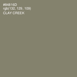 #84816D - Clay Creek Color Image